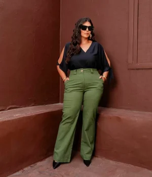 CALÇA RETA LINHO RÚSTICO RITA